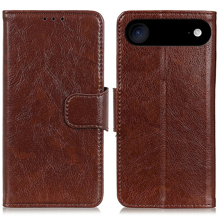 iPhone Air Plånboksfodral Äkta läder - Brun | 2353 | AlltMobil