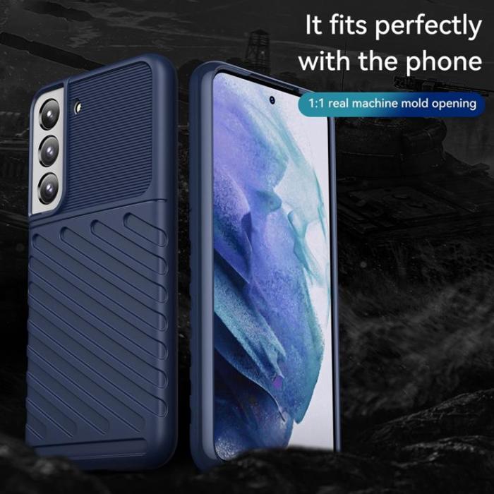 OEM - Thunder Twill Skal Galaxy S22 Plus 5G - Blå