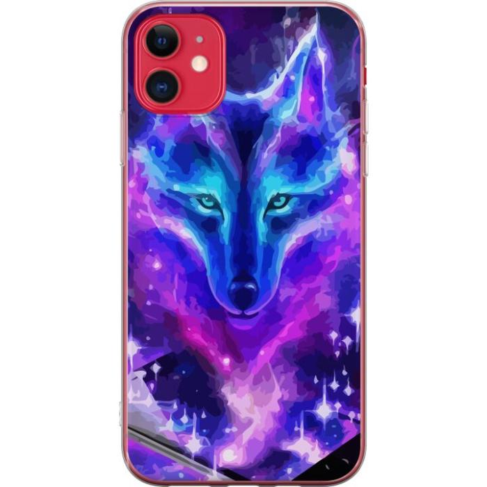 iSecrets - Mobilskal till Apple iPhone 11 med Neon Varg