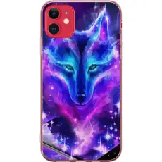 Gustaf - Mobilskal till Apple iPhone 11 med Neon Varg