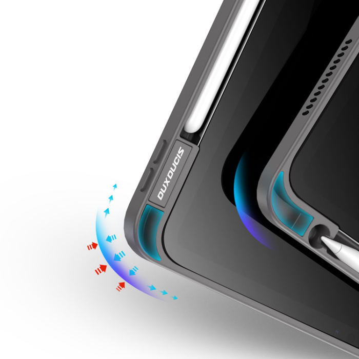 UTGATT1 - Dux Ducis iPad Air (2020/2022) Fodral Magi - Grå