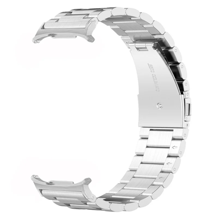 A-One Brand - Galaxy Watch 8 (44mm/40mm) Armband Stainless Steel Three Bead