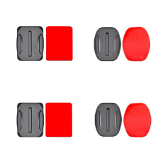 OEM - [2-Pieces] Flat and Rounded Monteringsbaser 3M Tapes för GoPro