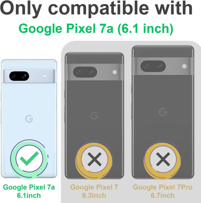 A-One Brand - Google Pixel 7A Mobilskal Magsafe Electroplated TPU - Silver