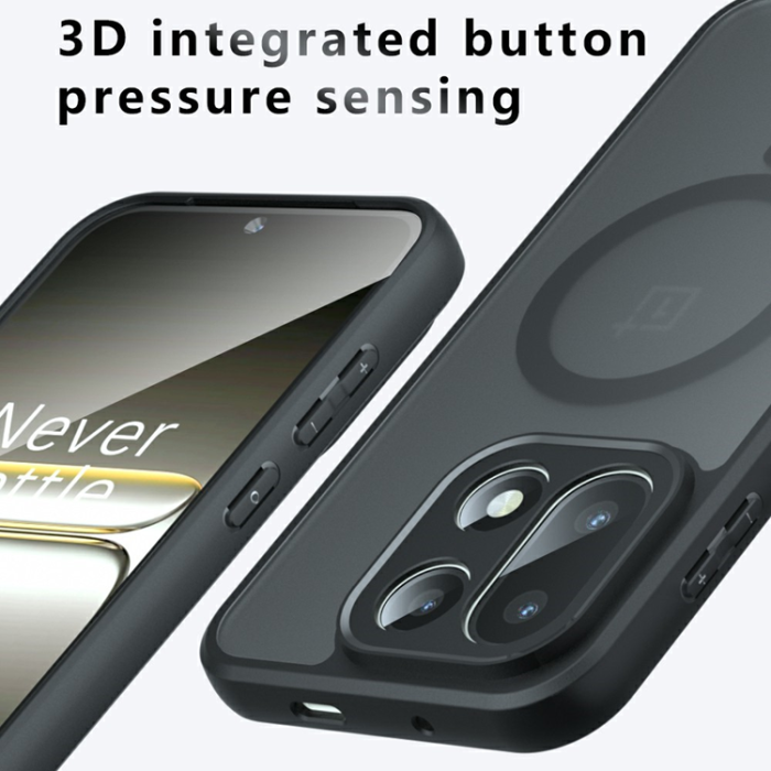 A-One Brand - OnePlus 15 5G Mobilskal MagSafe Matte Skin-Feel - Svart