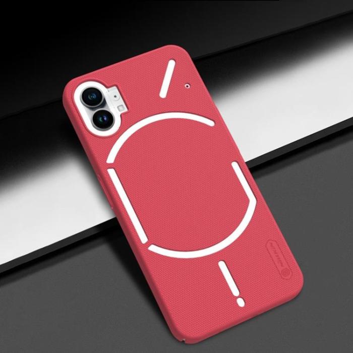 Nillkin - Nillkin Nothing Phone 1 Skal Frosted Shield - Röd