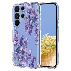 OEM - Mobilskal till Samsung Galaxy S26 Ultra Blomm&ouml;nster TPU - Wisteria