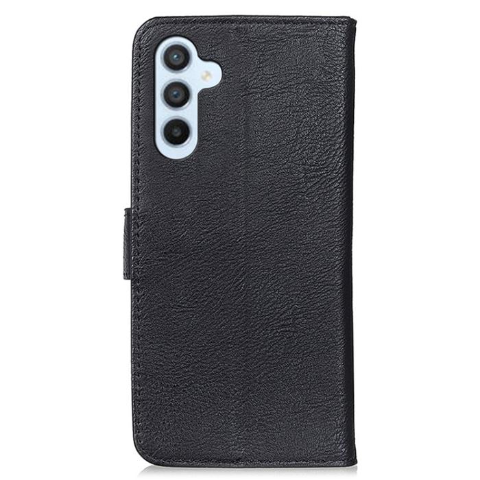 KHAZNEH - KHAZNEH Galaxy S23 FE Plånboksfodral Cowhide - Svart