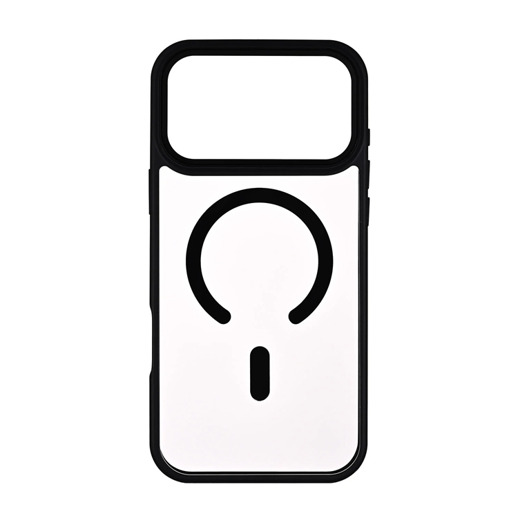 ONSALA iPhone 17 Pro Max Mobilskal MagSafe Bumper - Svart-Clear | 2353 | AlltMobil