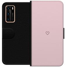 iSecrets - Pl&aring;nboksfodral till Huawei P40 med Litet Hj&auml;rta