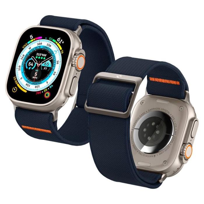Spigen - Spigen Apple Watch 7/8 (45/49mm) Armband Fit Lite - Navy