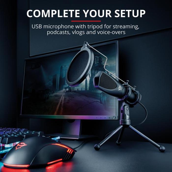 Trust - TRUST GXT 232 Mantis Streaming Microphone
