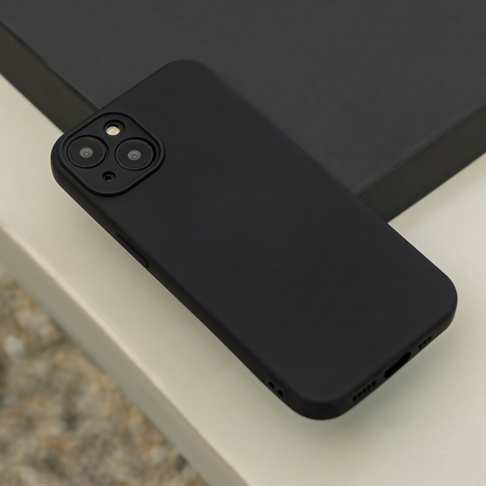 OEM - iPhone 16 Mobilskal Silikon - Svart