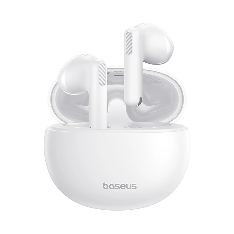 Baseus Bowie E12 Trådlösa Hörlurar In-Ear Bluetooth 5.3 - Vit | 505771 | AlltMobil