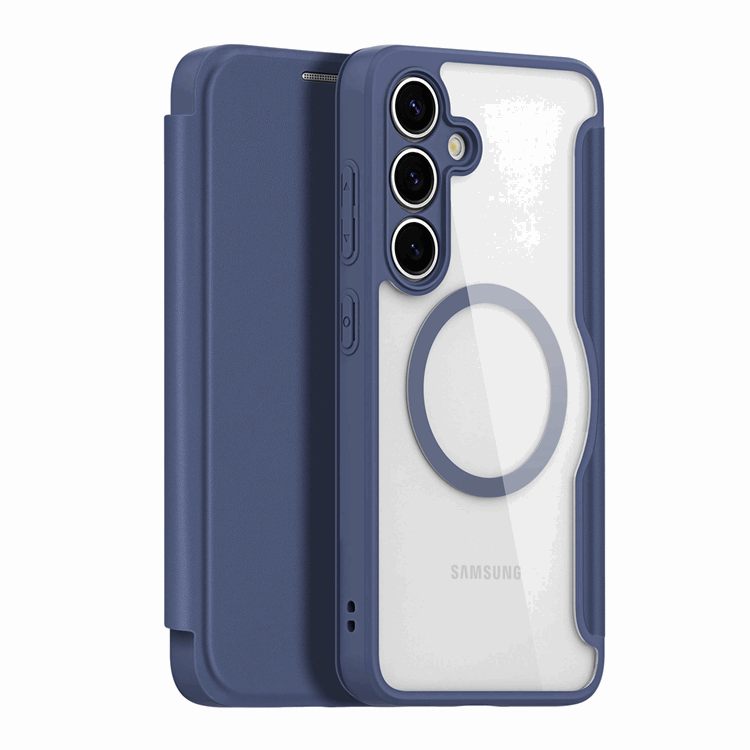 Dux Ducis Galaxy S25 Plus Plånboksfodral MagSafe Skin X Pro - Blå | 2353 | AlltMobil