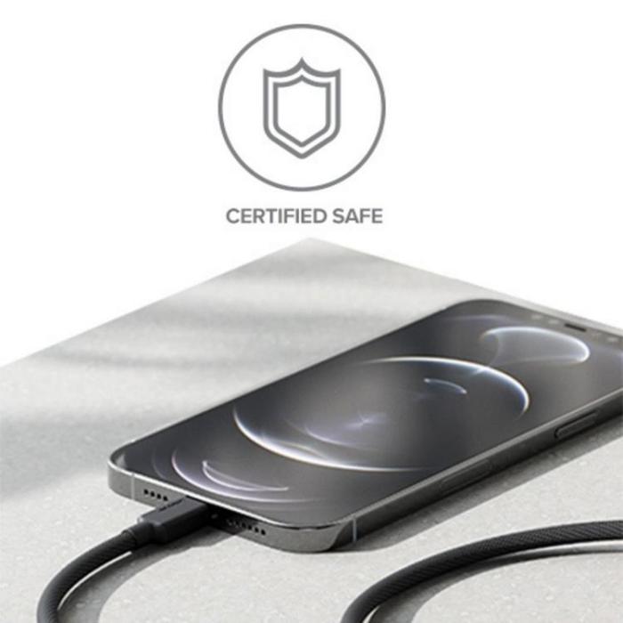 ALOGIC - ALOGIC Elements PRO USB-C till Lightning kabel 2m - Svart
