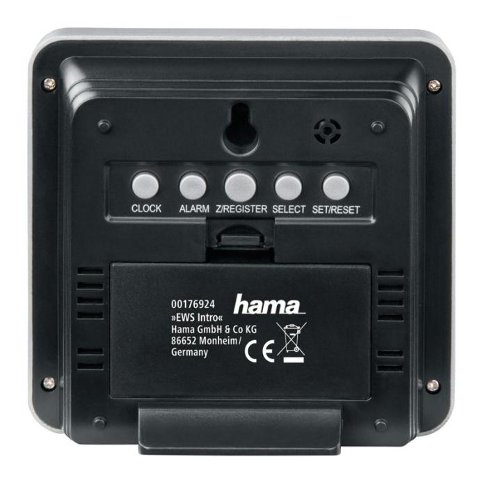 Hama - HAMA Väderstation EWS Intro Vit