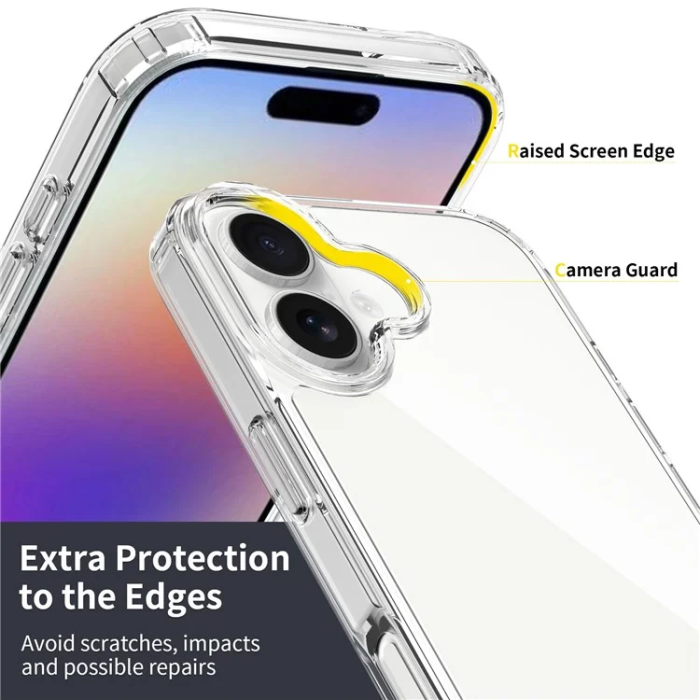 A-One Brand - iPhone 17 Mobilskal Acrylic Shockproof - Transparent
