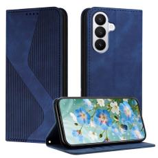 OEM - Pl&aring;nboksfodral f&ouml;r Samsung Galaxy S26 Konstl&auml;der med St&auml;ll - Bl&aring;