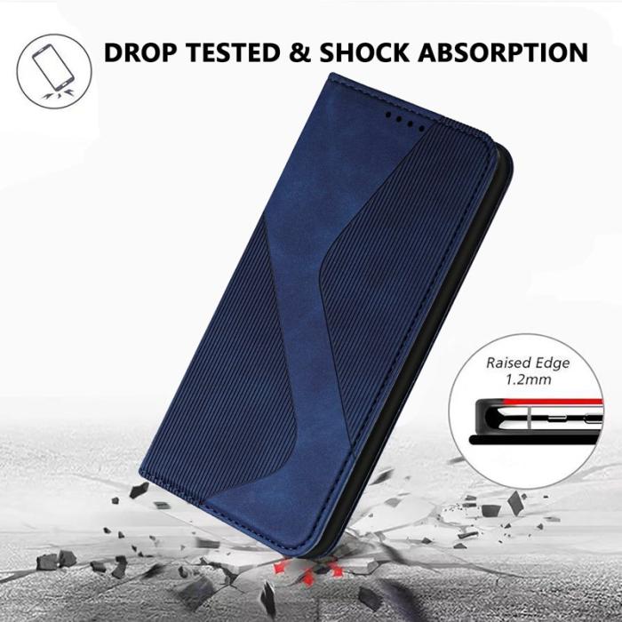 OEM - Plånboksfodral för Samsung Galaxy S26 Konstläder med Ställ - Blå