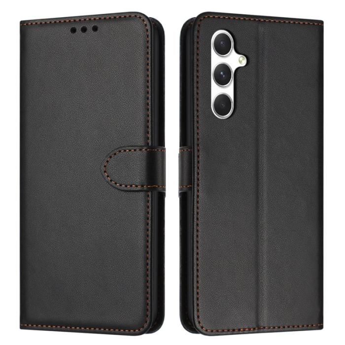 OEM - Plånboksfodral för Samsung Galaxy S26 Konstläder med ställ - Svart