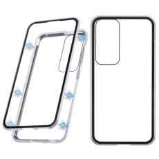 OEM - Mobilskal f&ouml;r Samsung Galaxy S26 Dubbel-sidigt h&auml;rdat glas - Silver