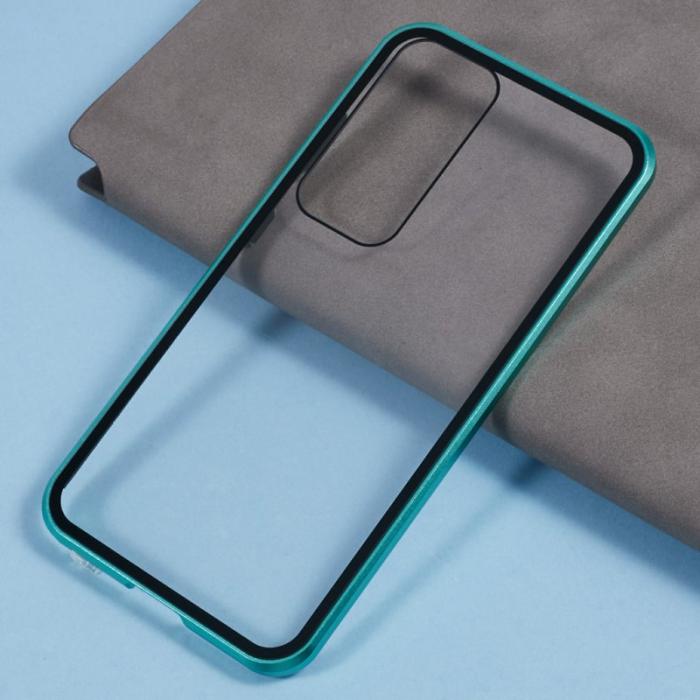 OEM - Mobilskal för Samsung Galaxy S26 Dubbel-Sidigt Härdat Glas - Grön