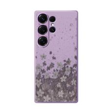 OEM - Mobilskal f&ouml;r Samsung Galaxy S26 Ultra TPU - Lila blomm&ouml;nster
