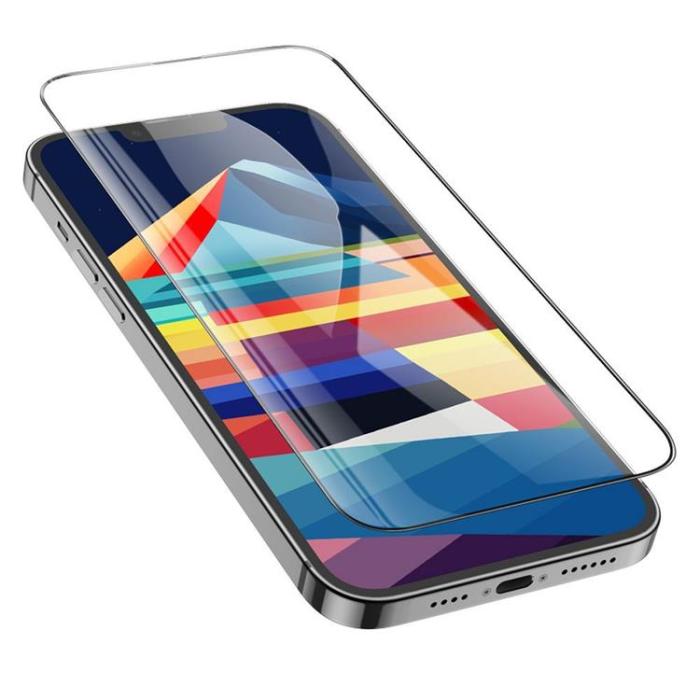OEM - [Pack 10] HOCO iPhone 15/16 Härdat Glas Skärmskydd HD Guardian