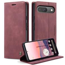 Caseme - CASEME 013 Series Google Pixel 10 Pro Pl&aring;nboksfodral Konstl&auml;der R&ouml;d