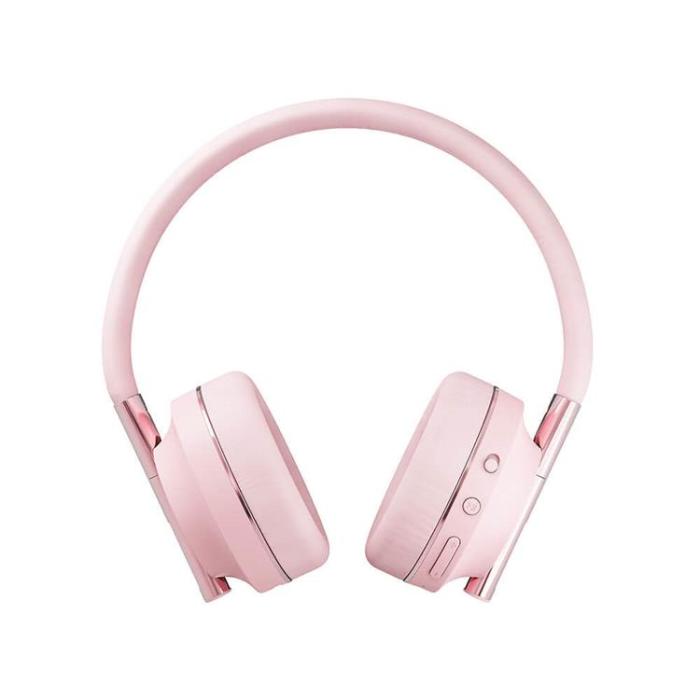 Happy Plugs - Happy Plugs Play Hörlurar Over-Ear 85dB Trådlös - Rosa