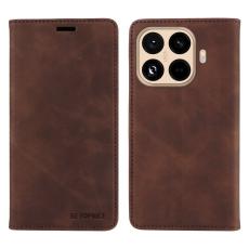 BETOPNICE - BETOPNICE Xiaomi 15T Pro Pl&aring;nboksfodral Konstl&auml;der - Brun