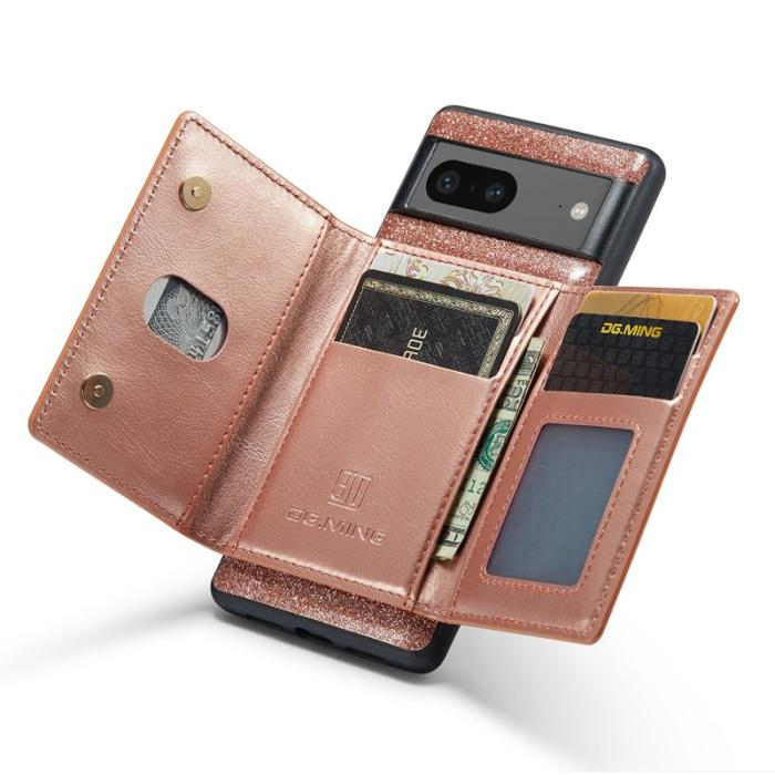 DG.MING - DG.MING M3 Series Mobilskal till Google Pixel 7 5G Roséguld