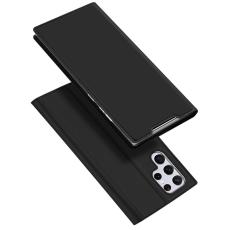 Dux Ducis - DUX DUCIS Skin Pro Flip Pl&aring;nboksfodral KonstL&auml;der - Svart