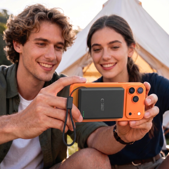 Tech-Protect - Tech-Protect Magsafe Powerbank 10000mah PB40 Lifemag 25W QI2.2 - Svart