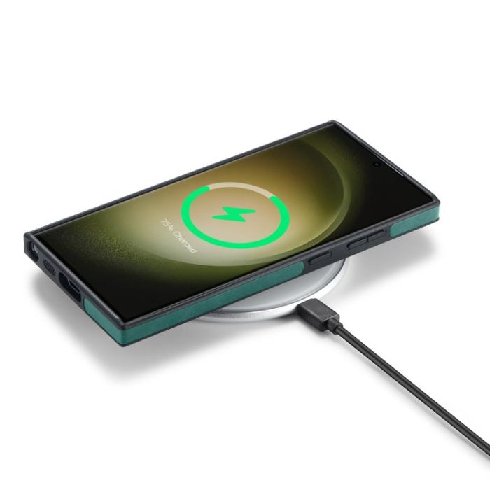 DG.MING - DG.MING Mobilskal till Samsung Galaxy S25 Ultra Anti-Drop Grön