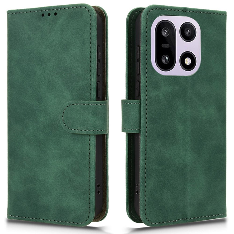 OnePlus 15 5G Plånboksfodral Skin Feel Anti Drop Konstläder - Grön (Grön) | 2353 | AlltMobil