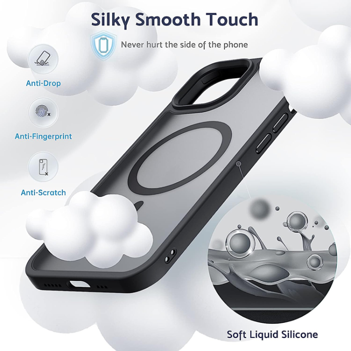 Boom of Sweden - BOOM iPhone 11 Mobilskal Magsafe Frosted - Svart