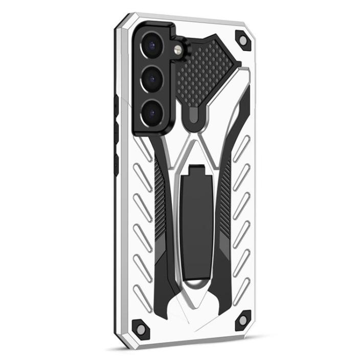 OEM - Phantom Knight Skal Galaxy S22 Plus - Silver
