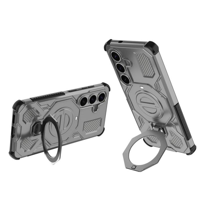 OEM - Mobilskal till Samsung Galaxy S26/S26 Pro Shockproof PC + TPU - Grå