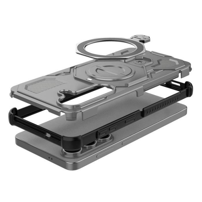 OEM - Mobilskal till Samsung Galaxy S26/S26 Pro Shockproof PC + TPU - Grå