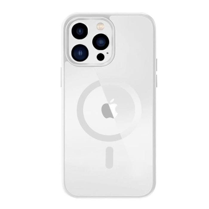 A-One Brand - iPhone 14 Pro Skal Magsafe Magnetic - Vit