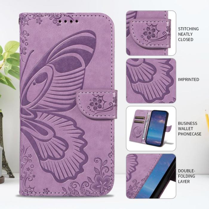 OEM - Samsung Galaxy S26 Plus Skal PU Läder Folio Flip - Ljus Lila