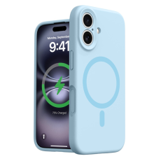 A-One Brand - iPhone 16 Mobilskal MagSafe Precise Cutouts - Babyblå