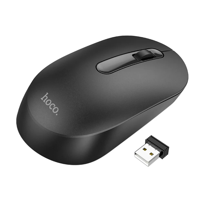 Hoco - HOCO wireless computer mouse 2.4G 1200dpi GM14 black