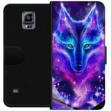 iSecrets - Plånboksfodral till Samsung Galaxy Note 4 med Neon Varg