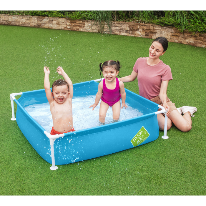 UTGATT1 - BESTWAY My First Frame Pool 1.22m x 1.22m x 30.5cm