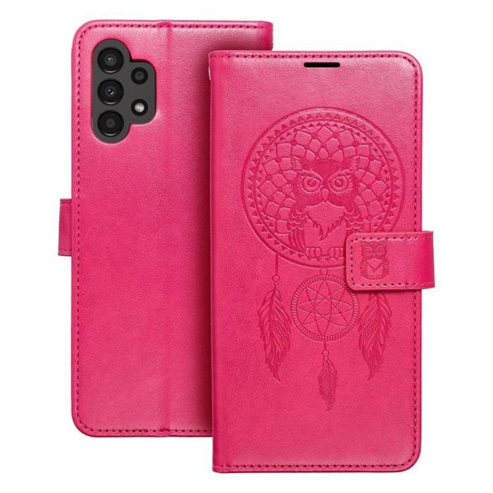 OEM - Galaxy A13 4G Plånboksfodral Mezzo Dreamcatcher - Magenta