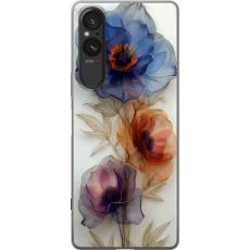 iSecrets - Mobilskal till Sony Xperia 5 V med Silkesblommor