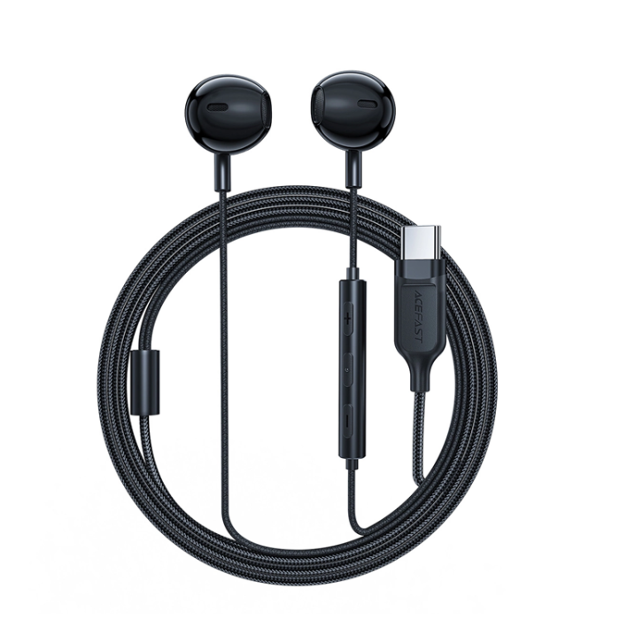Acefast - Acefast L2 In-Ear Hörlurar USB-C, mikrofon och fjärrkontroll 1,2 m